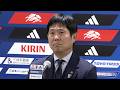 森保監督「悔しさある」 熱戦終え、帰国会見 W杯サッカー