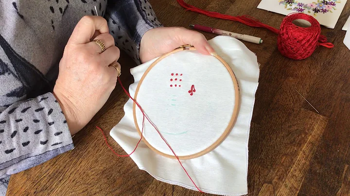 Craft:  Embroidery Lesson 3  The Knot Family by El...