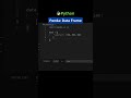 Create DataFrames in Pandas | Python for Data Science &amp; AI