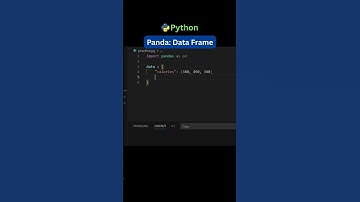 Create DataFrames in Pandas | Python for Data Science & AI