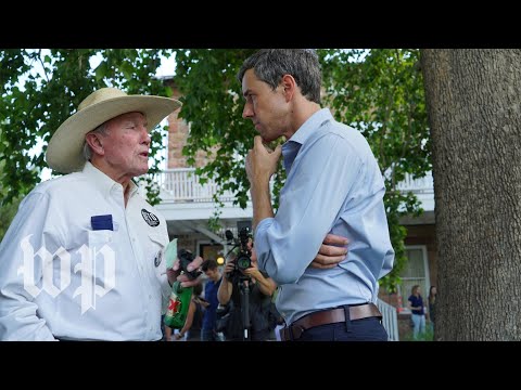 In this tiny Texas town, Democratic Senate hopeful Beto O’Rourke draws a crowd