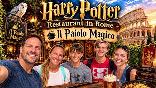 Harry Potter Restaurant in ROME, Italy. iL PAiOLO MAGiCO