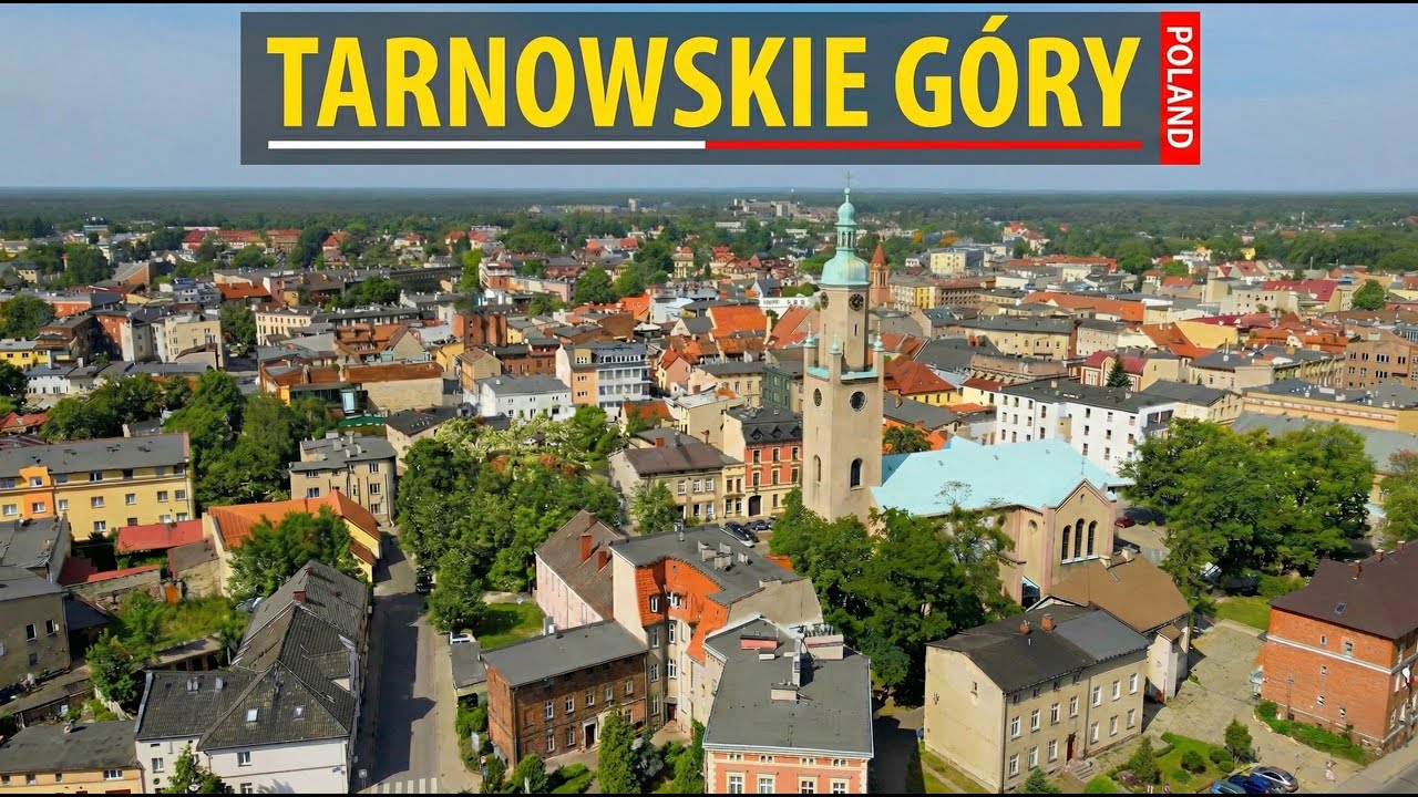 🇵🇱 Tarnowskie Góry from Above 4K 🚁 Breathtaking Drone Views of Poland