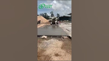 self loading concrete mixer truck for road project