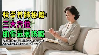秋季养肺秘籍：三大穴位助你远离咳嗽 #健康知识 #四季养生 #养生常识