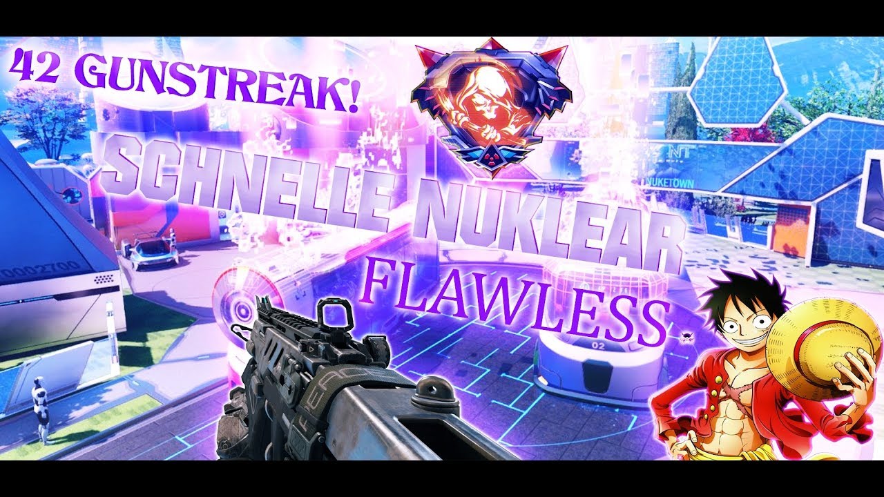 BO3 Schnelle Nuklear FLAWLESS  42 GUNSTREAK! NUKE FASST