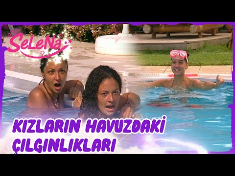 Dilara ve Kıvılcım havuza giriyor | Selena 79. Bölüm Sahneleri ✨