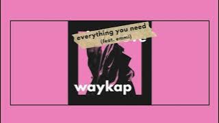 Waykap feat. Emmi | EVERYTHING YOU NEED (lyrics)