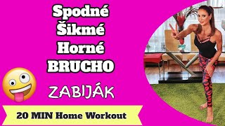 Spodné, Šikmé, Horné Brucho (Zabiják) | Ako cvičiť doma #22