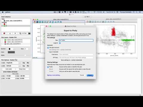 Exporting to Plotly in Glue