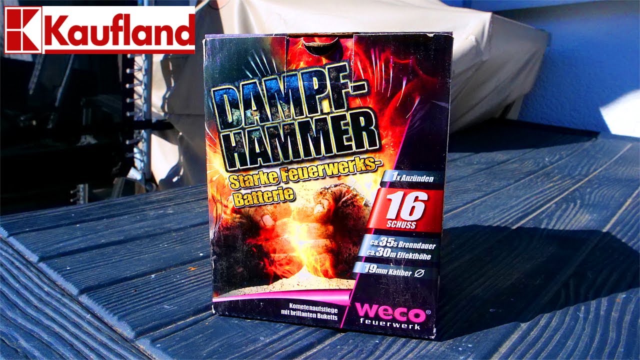 Besser als POISON? 😱 | WECO DAMPFHAMMER BATTERIE  | 4,99€ Kaufland