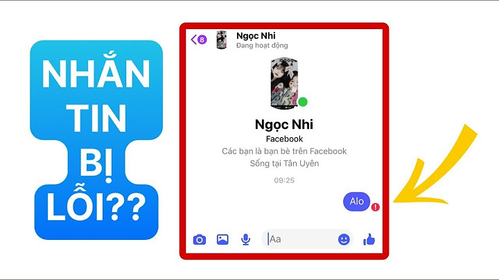 Khóa Messenger không nhắn tin nhắn