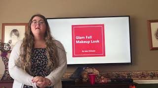 Demonstration Speech- Fall Makeup Look