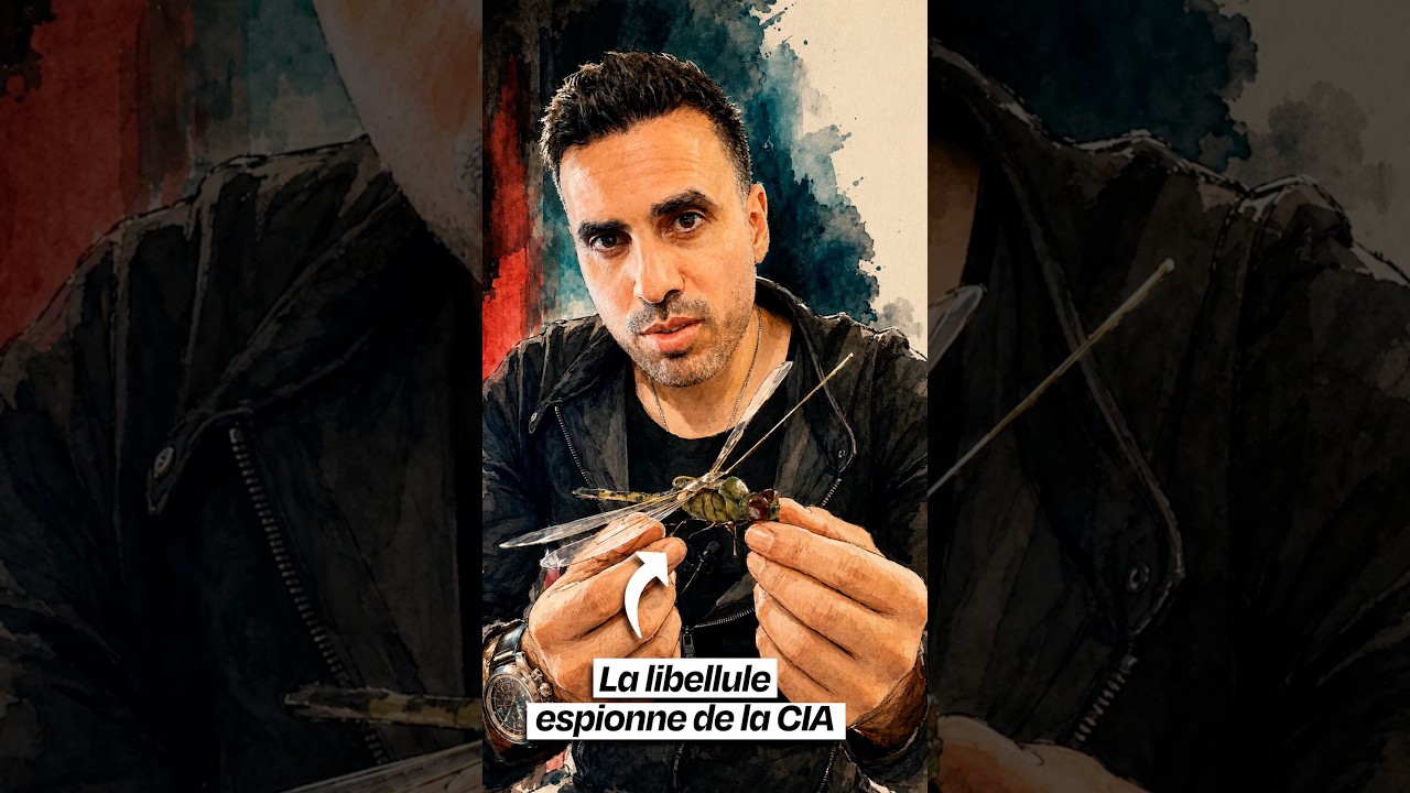 Quand la #CIA recrutait un horloger pour créer une libellule-espionne #spystuff #idrissaberkane