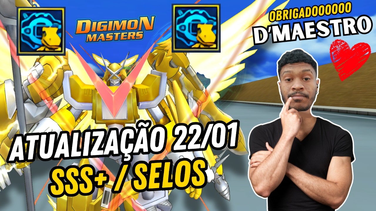 ATT LADMO ► HORA DE PEGAR SELOS E SSS+!!! ATUALIZAÇÃO 22/01 / DIGIMON MASTERS ONLINE