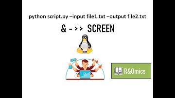 Running task in the background (Linux, Mac) with SCREEN