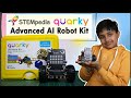 Stempedia quarky advanced ai robot toy kit for kids  best way to learn robotics  unboxing  review