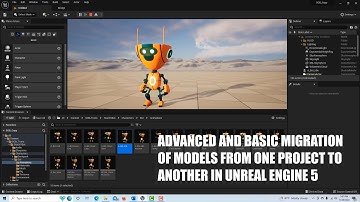 Basic and Advanced Migration of Models from One Project to Another in Unreal Engine 5