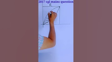🙇‍♀️ CIRCLE Important concept and ssc 2017 cgl mains question #shorts