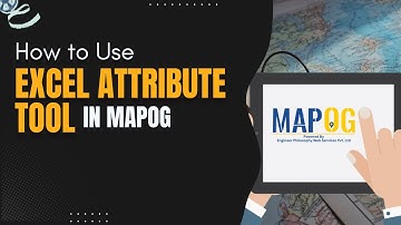 How to Add Excel Data to Maps | MAPOG Excel Attributes Tool Tutorial #MAPOG #GIS #ExcelToMaps #Data