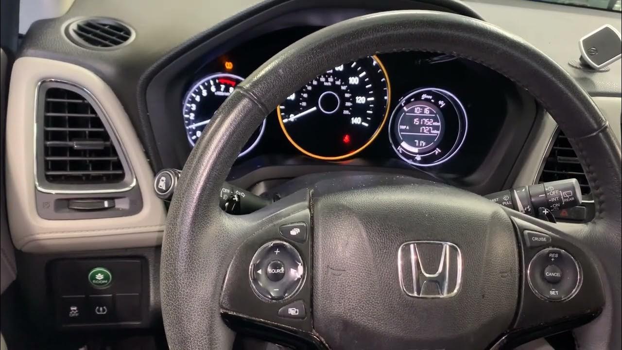 2017 Honda HRV Tire Pressure Light HARD RESET Procedure - TPMS Hard