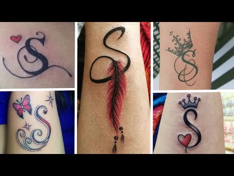 Letter S - heart | Small infinity tattoos, Small hand tattoos, Letter s  tattoo