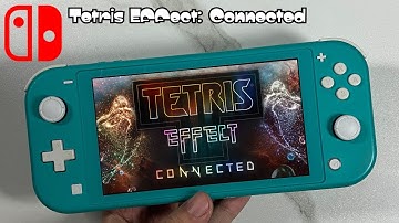 Tetris Effect: Connected | Nintendo Switch Lite Handheld Gameplay