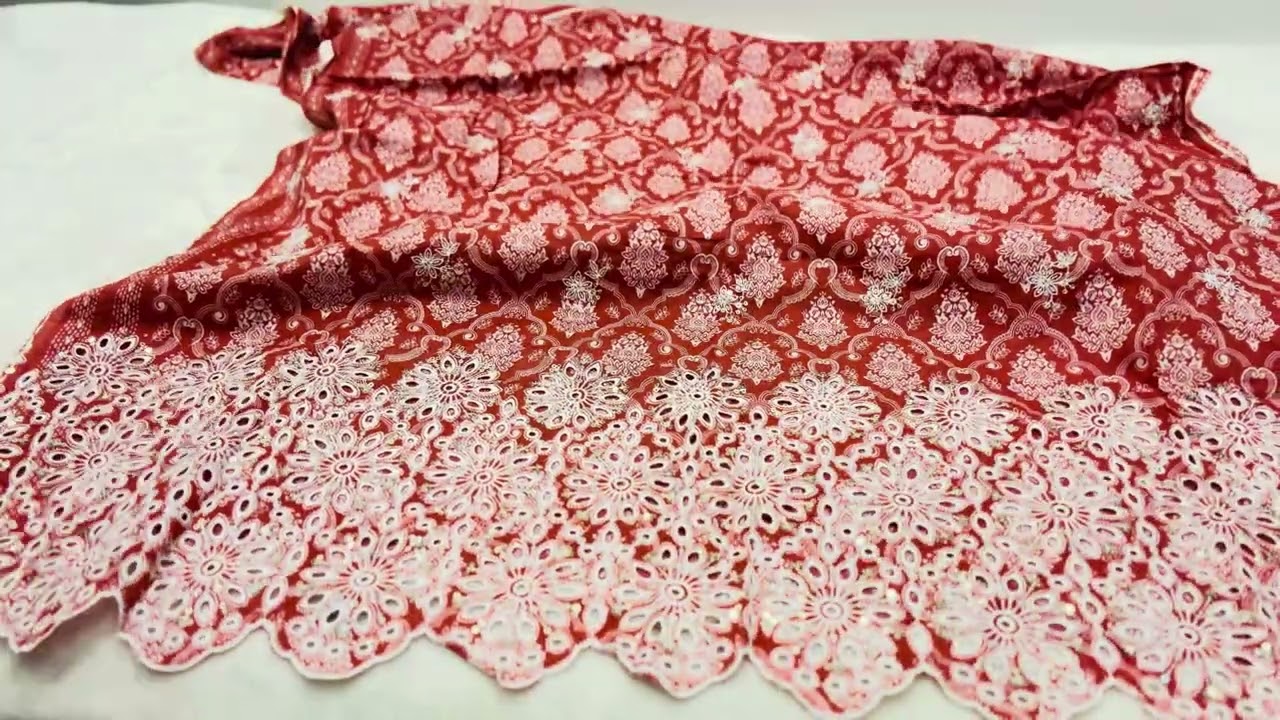 Bin saeed embroidered lawn Coll ✨price 2299/- ☎️+91 8126987577