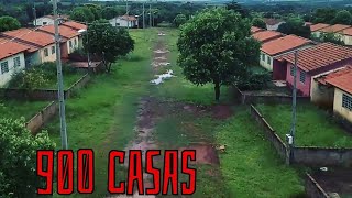 Encontrei Uma Cidade com Novecentas Casas Abandonadas A Maior do Brasil, Virou uma Vila Fantasma