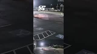 Driver in allegedly stolen car smashes through front doors of U.S. church