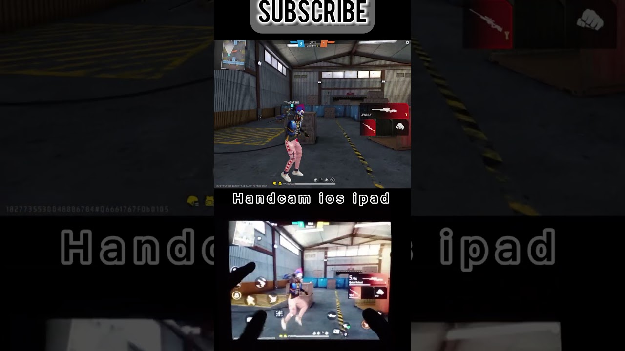 ios iPad 6th generation and 64GBROM , 120fps screen recorder DVR OR FREE FIRE HANDCAM GAMEPLAY