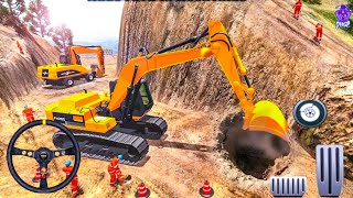 निर्माण खुदाई मशीन का गेम खेलें | जेसीबी वाला गेम | Excavator Simulation Android GamePlay screenshot 1