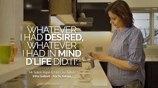 Client Experience Mr. Satish Rajan Family, Apartment Interiors At Infra Gallant, Kochi Dlife