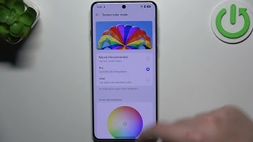 How to Adjust Screen Color on OPPO Reno 13