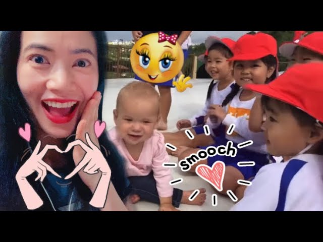 愛らしい日本の子供たちがかわいいアメリカ人の赤ちゃんと出会う Adorable Japanese Kids Meet Cute American Baby Reaction Video Youtube