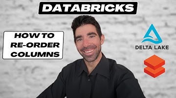 Databricks - How to re-order columns in Delta Tables
