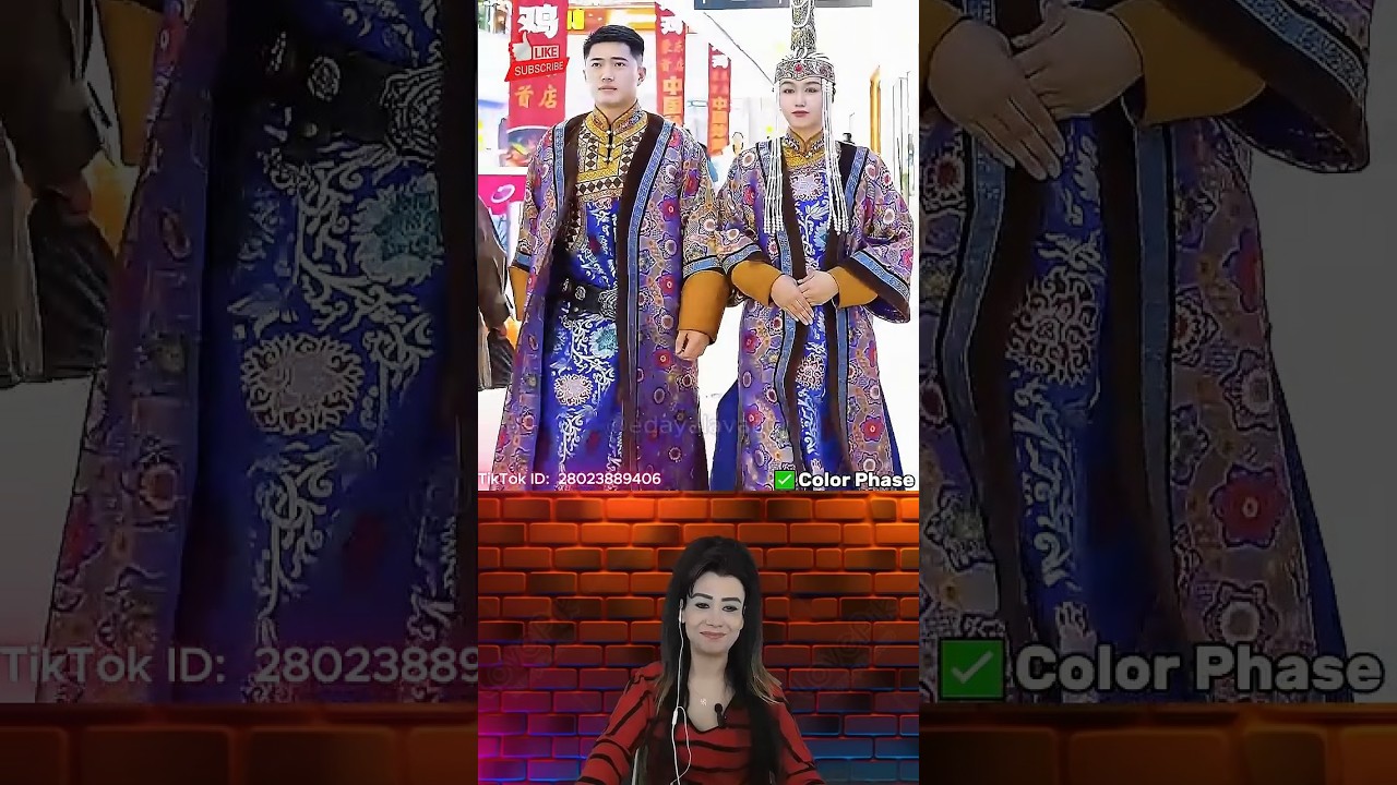 🔥 Монгольское одеяние в уличном стиле, яркое слияние в 4 разных переходах 