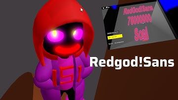 OmniDestroy/Redgod!Sans Showcase Undertale Multiversal Calamity