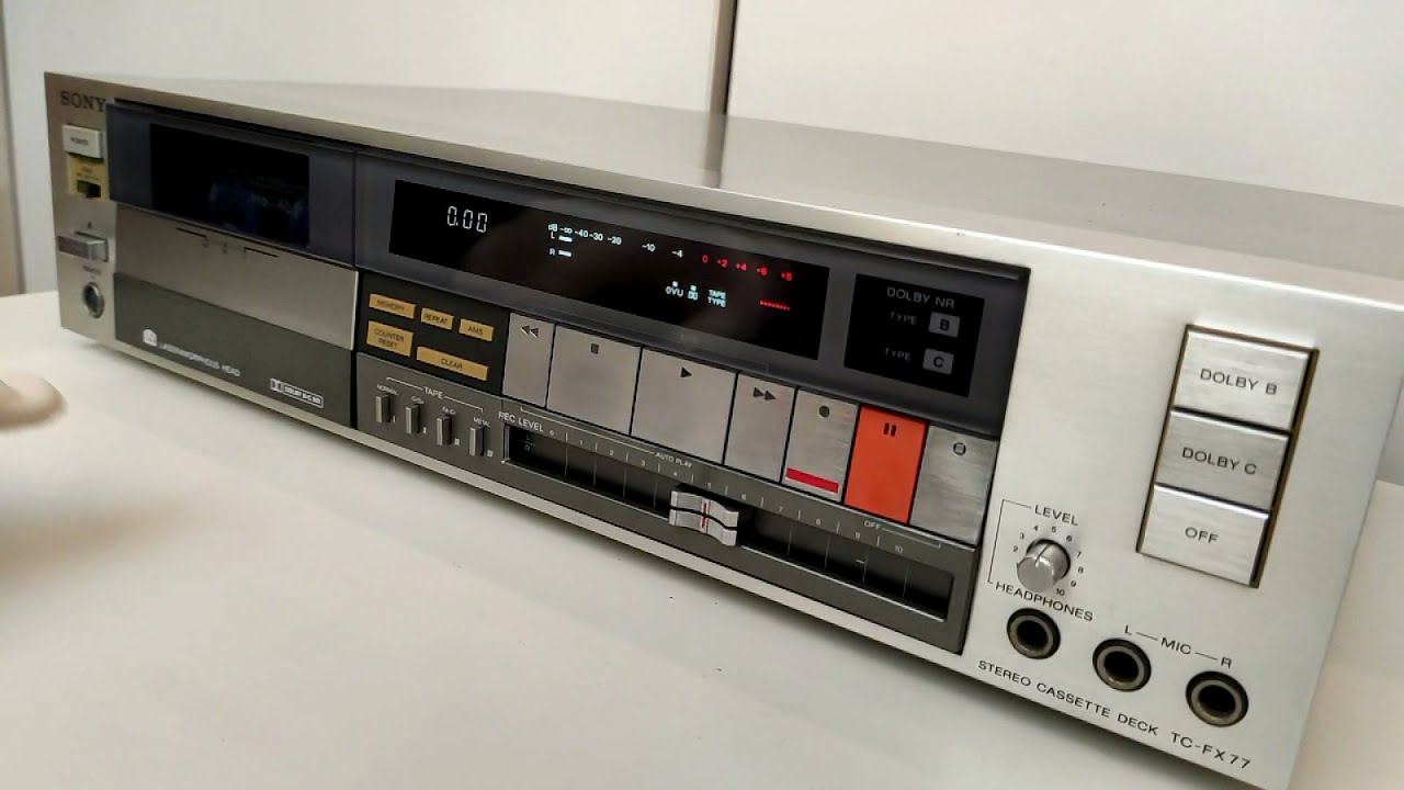 SONY TC-FX77 ステリ―オカセットデッキテープコーダー SONY