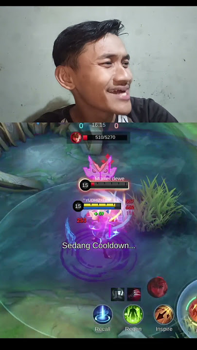 YIN PALING JAGO LANGSUNG PINDAH ALAM GAIS😁 #mobilelegends #shorts