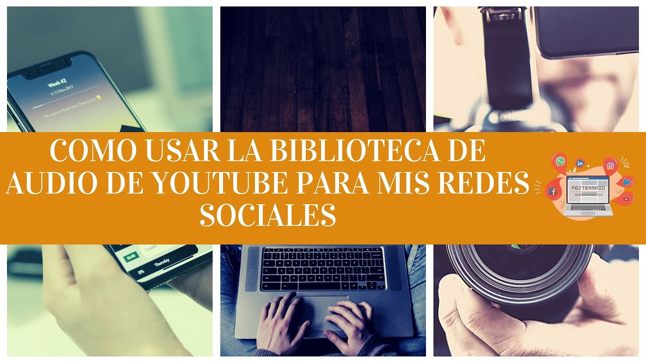 Como usar la Biblioteca de Audio de Youtube para mis videos de redes ...
