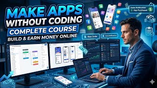 #1 || How To Make Apps Without Coding & Earn Money 💸 | Complete Beginner To Advanced Course (2026)