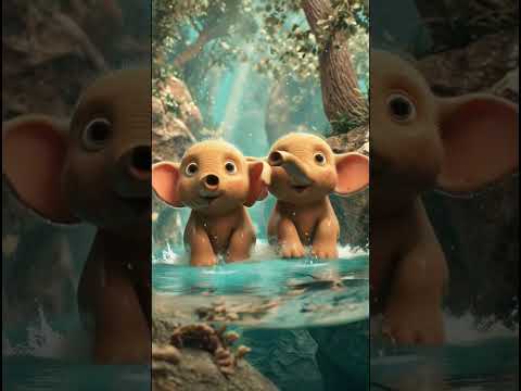 Ek mota Hathi ghumne gaye #viralvideo #cartoon