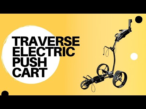 Callaway Traverse Electric Push Cart Remote Control Golf Push Cart Review