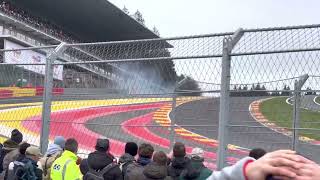 Big Crash Eau Rouge Cadillac LMDH van der Zande WEC 6h of Spa Francorchamps 2023