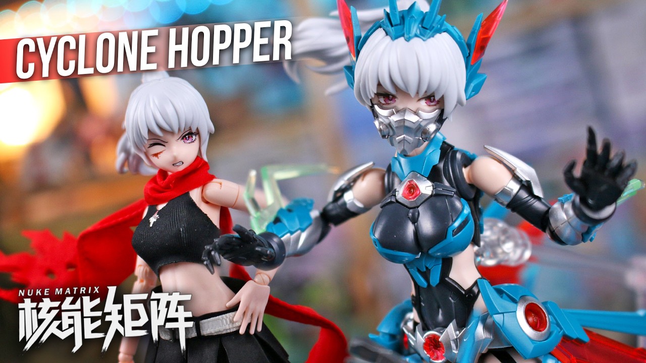 Nuke Matrix Cyclone Hopper - Cyber Forest Fantasy Girls UNBOXING