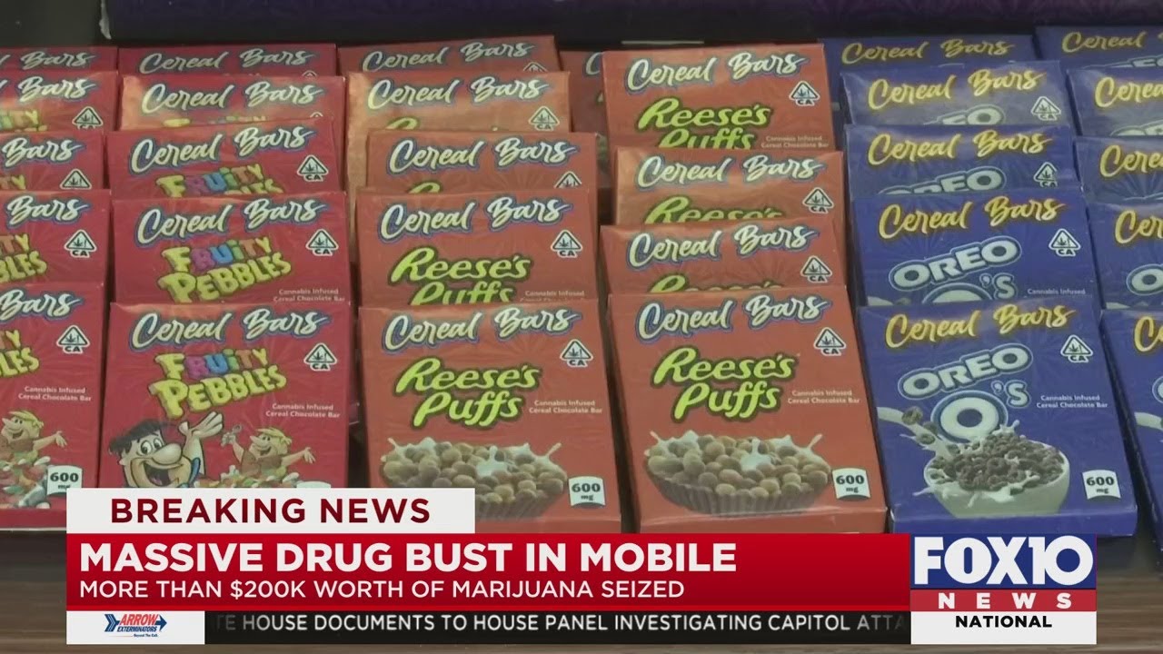 MPD makes big drug bust, says some packaged to attract kids