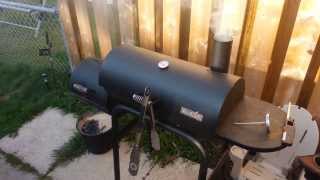 Charbroil Offset Smoker Grillin Burgers