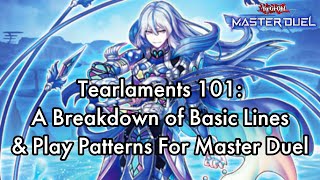 Tearlaments 101: A Breakdown of Basic Lines & Play Patterns For Master Duel