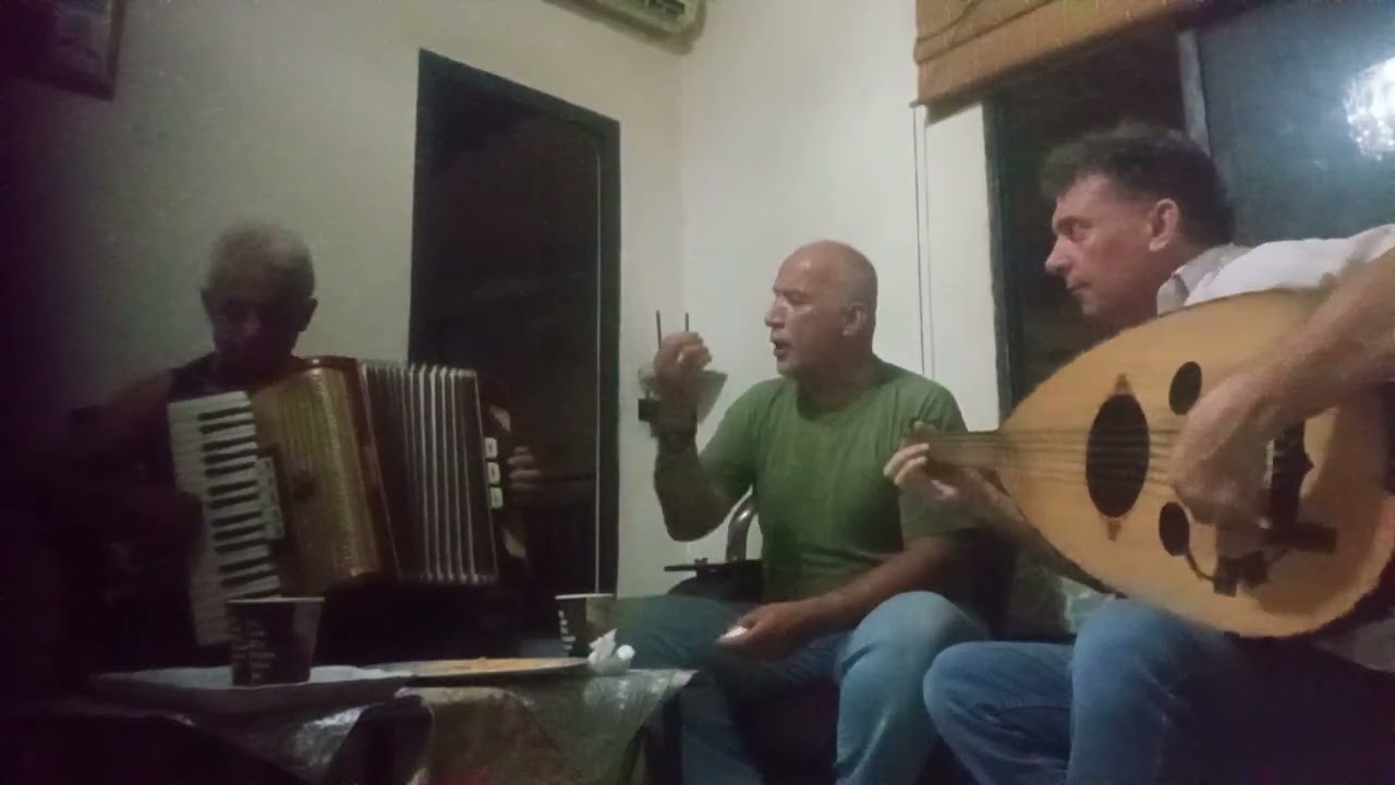 ابعتلي جواب لعازف الاكرديون فاروجان يحيايان وعازف العود الفنان فؤاد الاسعد وغناء المطرب جلال نعمة